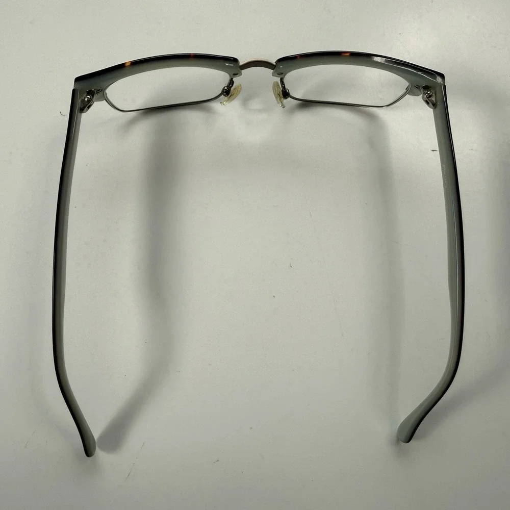 Felix + Iris Walker TCP Browline Eyeglass Frame 50-19-145‎ Brown Tortoise Blue